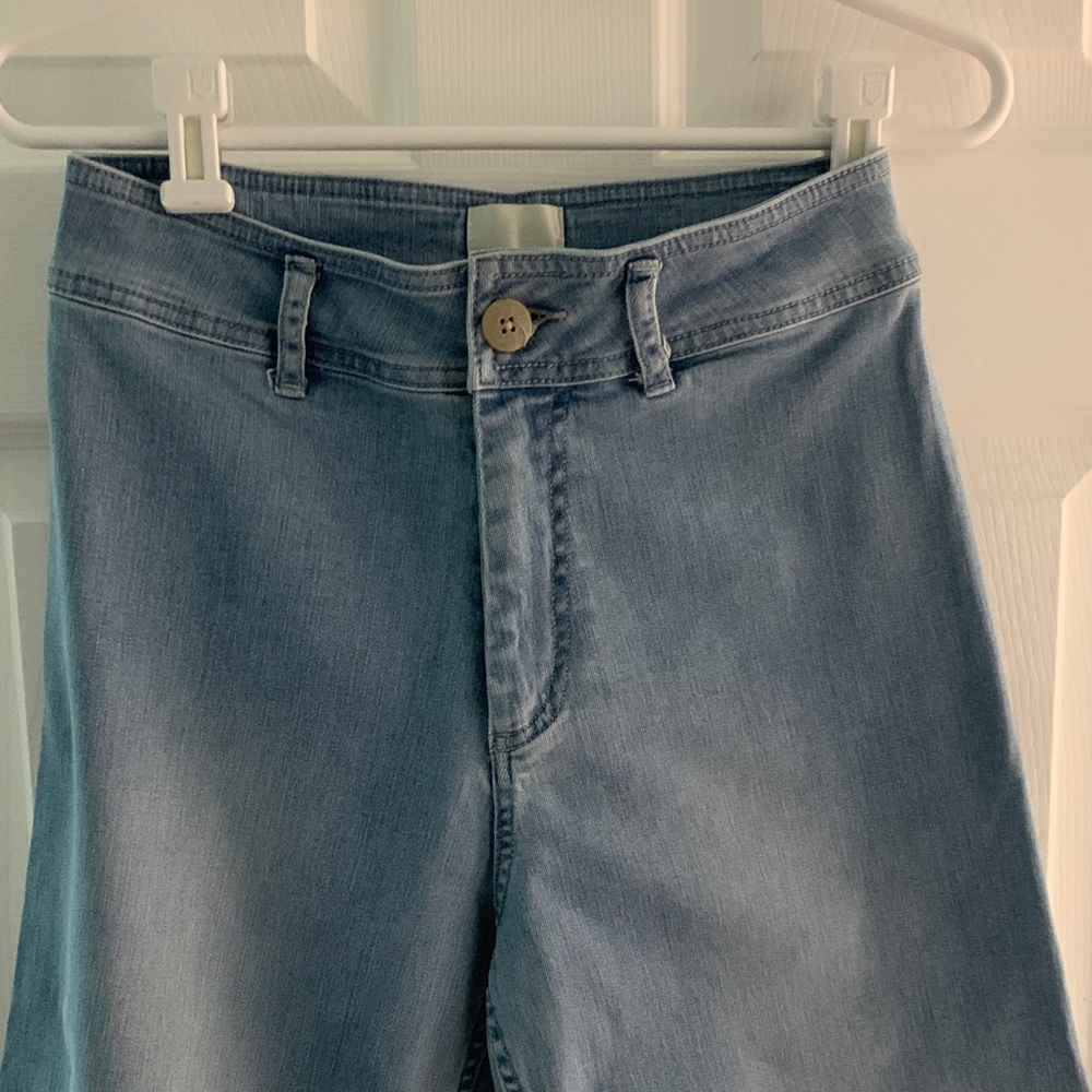 INDUSTRY Light Blue Wide Leg Jeans - Picture 4 of 4
